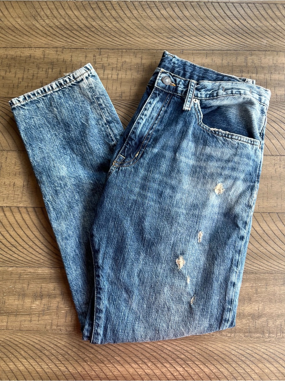 Denim & Supply Ralph Lauren Distressed Boyfriend Jeans Women's Size 28